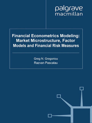 cover image of Financial Econometrics Modeling